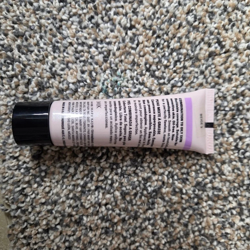 Mary Kay TimeWise Matte-Wear Liquid Foundation Beige 3 Combination Oily Skin 1oz